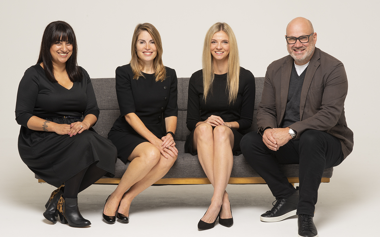 Magenta management team Shahlia Nelson-Rogers, Cathy Hayward, Jo Sutherland and Mark Parry